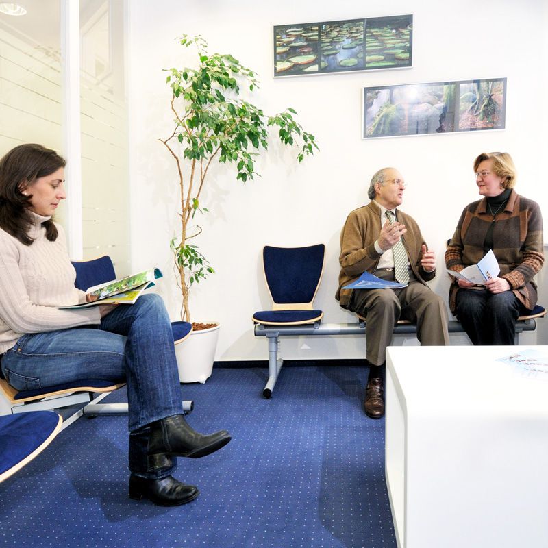 Gemeinschaftspraxis Anastase - Wartezimmer